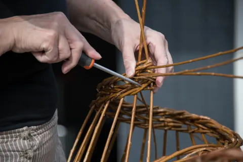 Basket weaving